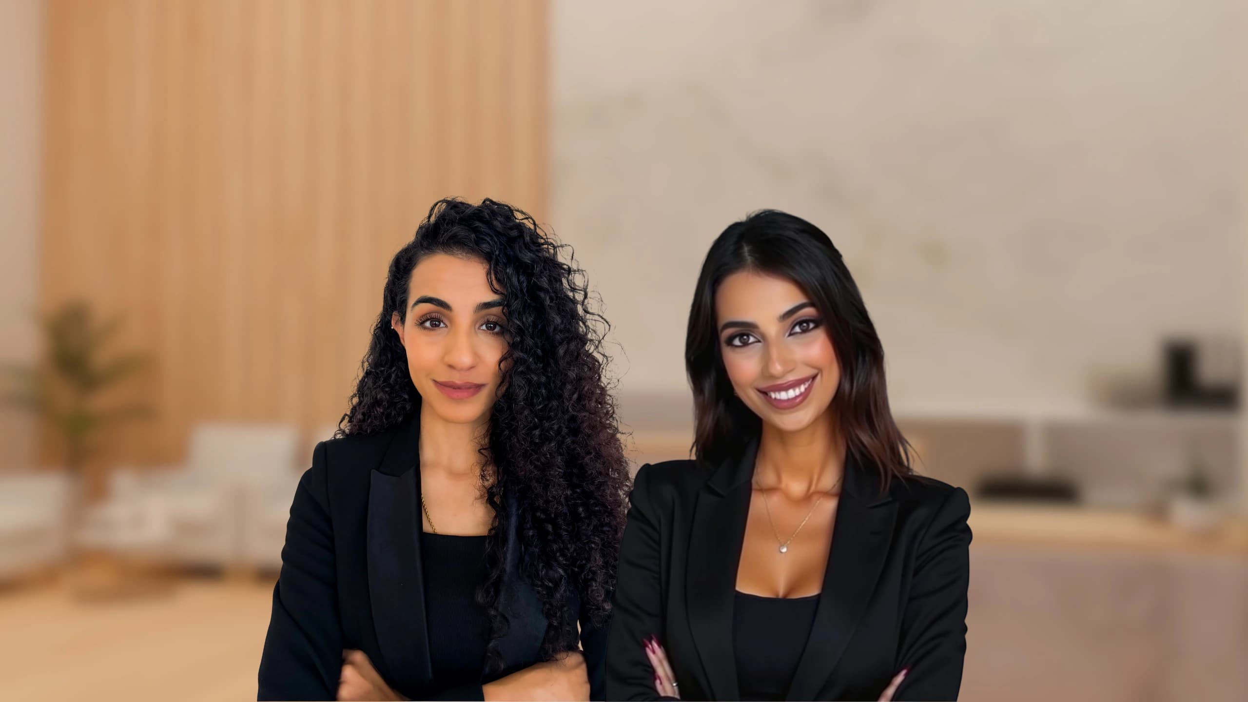 Founders Iman and Sally